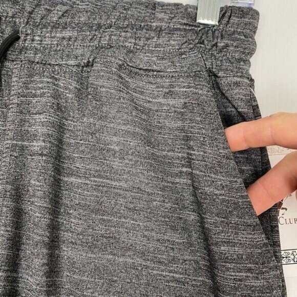 Beverly Hills Polo Club Women Small Gray Color Jogger Capri Pants Pockets Drawst - Picture 11 of 13